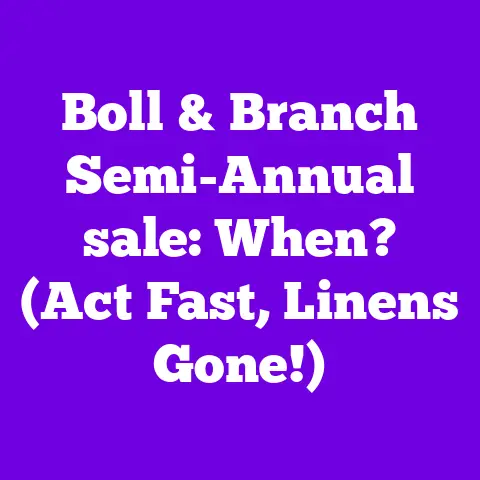 Boll & Branch Semi-Annual sale: When? (Act Fast, Linens Gone!)