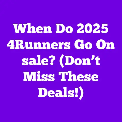When Do 2025 4Runners Go On sale? (Don’t Miss These Deals!)