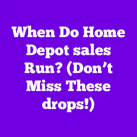 When Do Home Depot sales Run? (Don’t Miss These drops!)