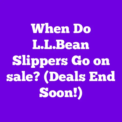 When Do L.L.Bean Slippers Go on sale? (Deals End Soon!)
