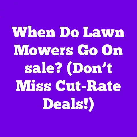 When Do Lawn Mowers Go On sale? (Don’t Miss Cut-Rate Deals!)