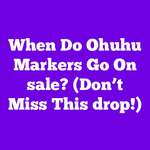 When Do Ohuhu Markers Go On sale? (Don’t Miss This drop!)