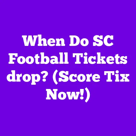When Do SC Football Tickets drop? (Score Tix Now!)