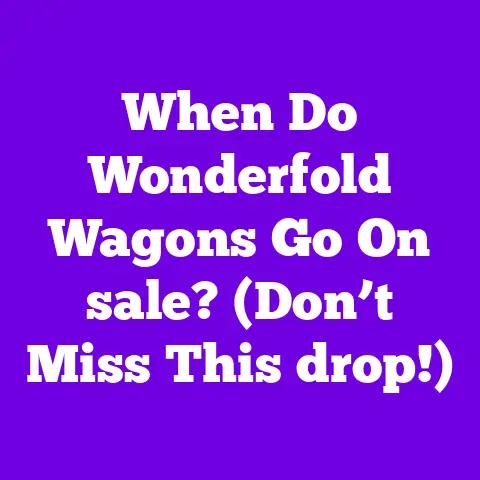 When Do Wonderfold Wagons Go On sale? (Don’t Miss This drop!)