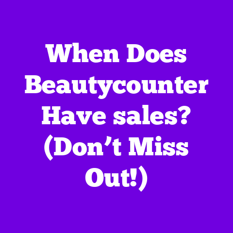 When Does Beautycounter Have sales? (Don’t Miss Out!)