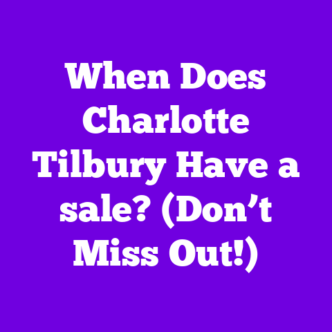 When Does Charlotte Tilbury Have a sale? (Don’t Miss Out!)