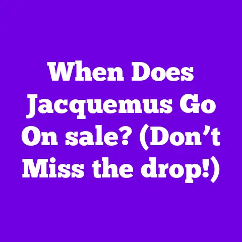 When Does Jacquemus Go On sale? (Don’t Miss the drop!)