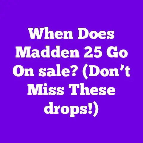 When Does Madden 25 Go On sale? (Don’t Miss These drops!)