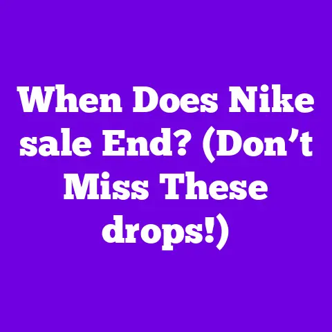 When Does Nike sale End? (Don’t Miss These drops!)
