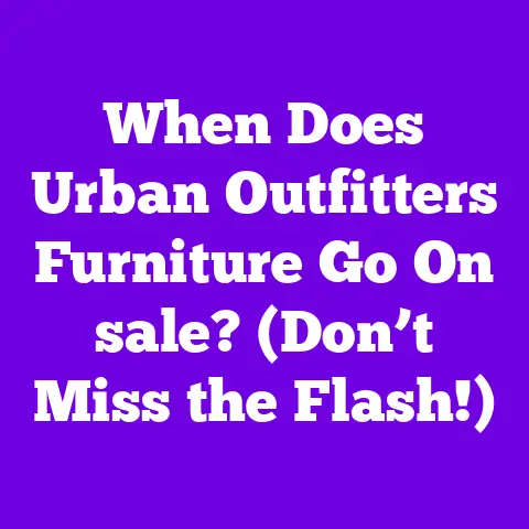 When Does Urban Outfitters Furniture Go On sale? (Don’t Miss the Flash!)
