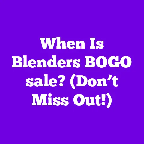When Is Blenders BOGO sale? (Don’t Miss Out!)