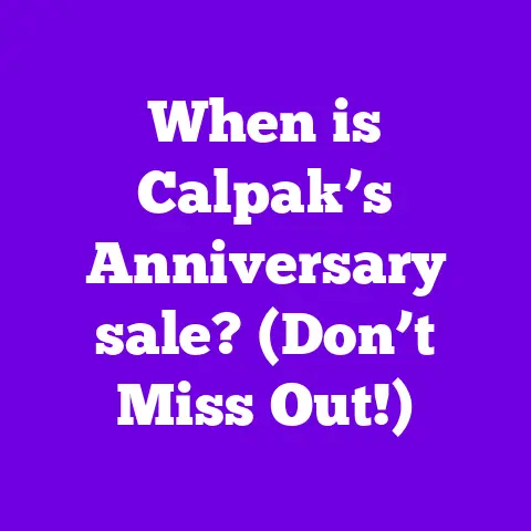 When is Calpak’s Anniversary sale? (Don’t Miss Out!)