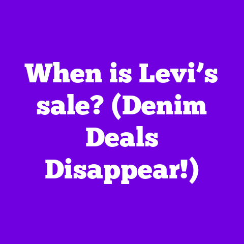 When is Levi’s sale? (Denim Deals Disappear!)