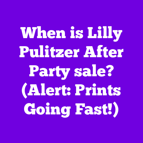 When is Lilly Pulitzer After Party sale? (Alert: Prints Going Fast!)