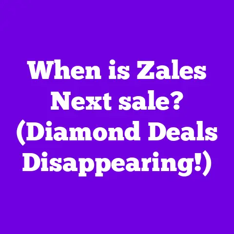 When is Zales Next sale? (Diamond Deals Disappearing!)