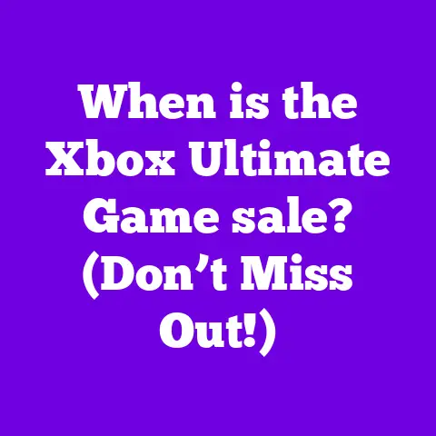 When is the Xbox Ultimate Game sale? (Don’t Miss Out!)